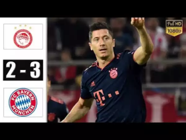 Olympiacos vs Bayern München  2  -  3 | UCL All Goals & Highlights | 22-10-2019